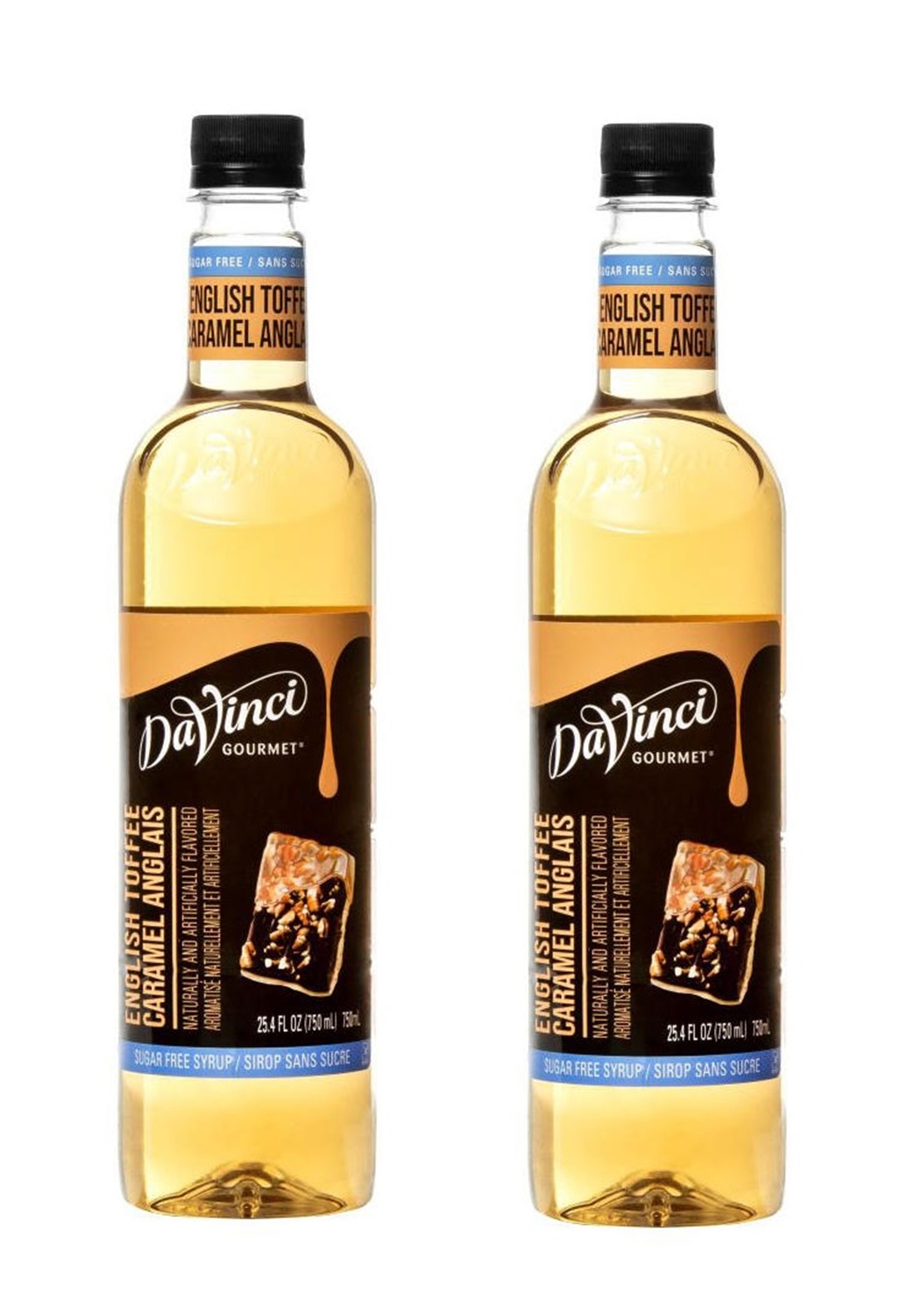 (image for) DaVinci Gourmet Sugar-Free English Toffee Syrup 750 ml - Click Image to Close